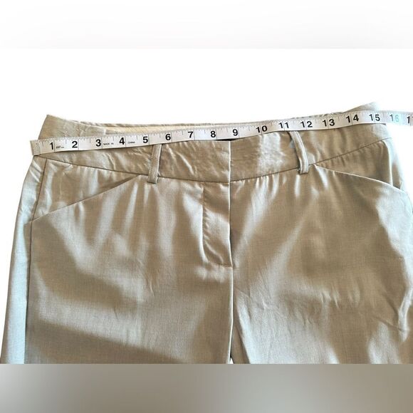 Theory Stretch Wool Wide Leg Trousers Suit Pants Size 6 Made in USA - Picture 10 of 13